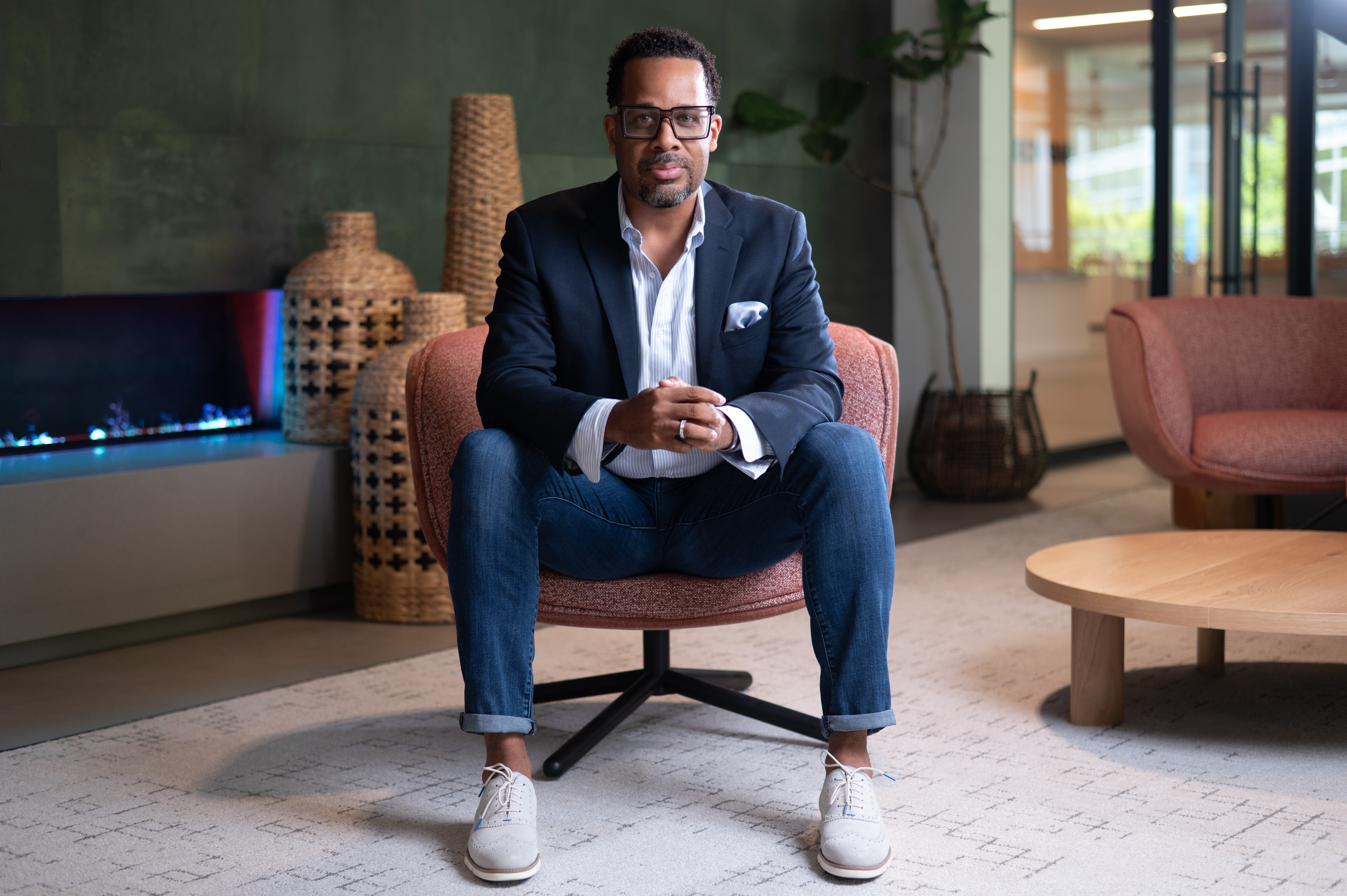 Business branding wide shot Atlanta - Corporate office photography